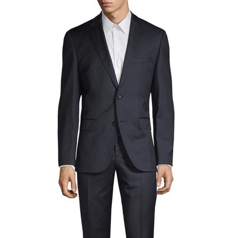 HUGO BOSS Johnstons Lenon Suit Jacket Blazer Sports Coat 40R - Picture 7 of 15